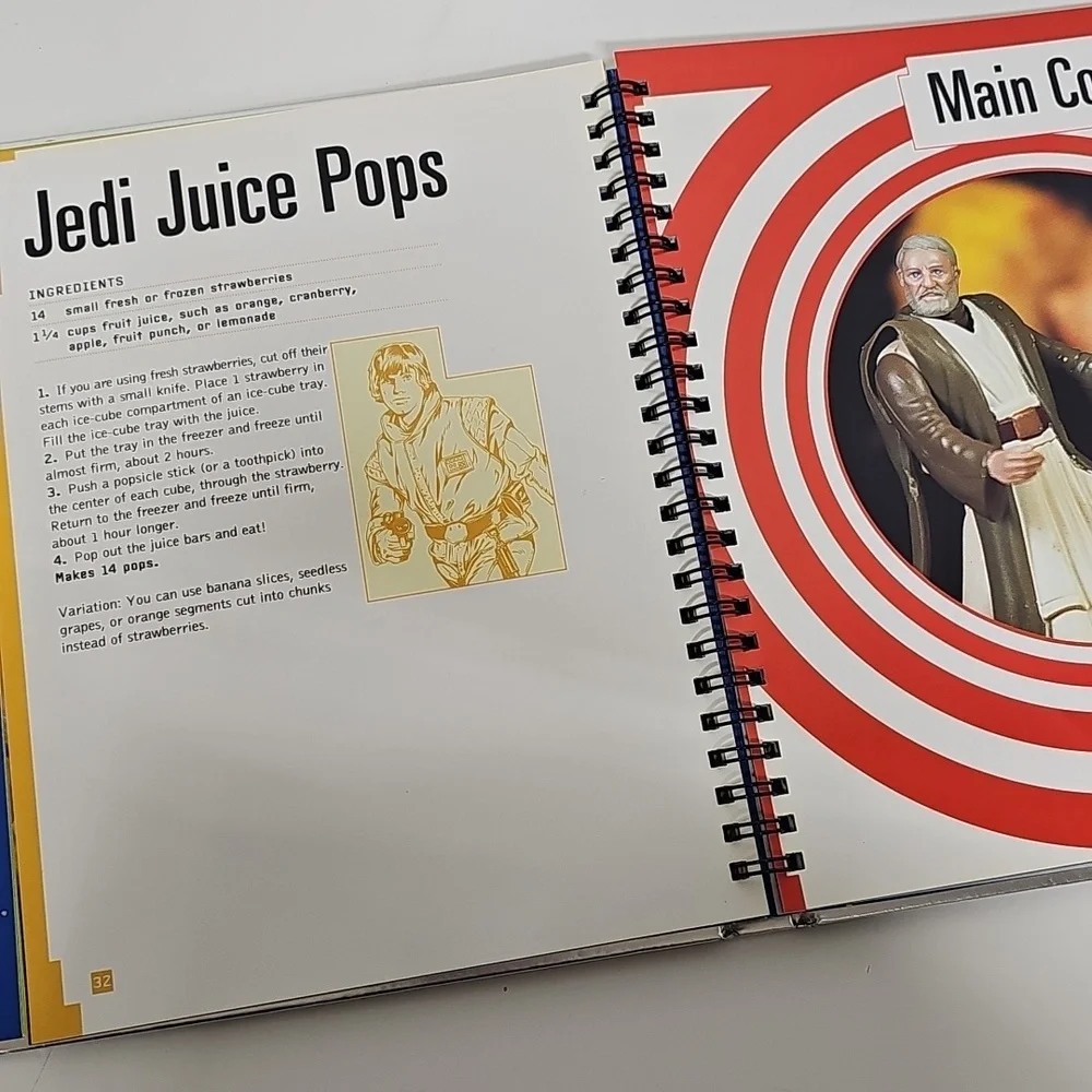 The Star Wars Cook Book by Robin Davis Wookie Cookies and Galactic Recipes 1998